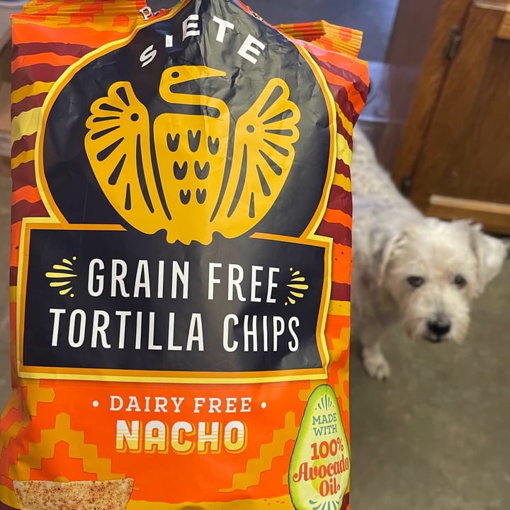 Siete Family Foods Grain Free Tortilla Chips Dairy Free Nacho Review