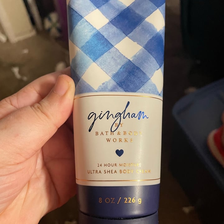 Bath & Body Works Gingham ultra Shea body cream Review abillion