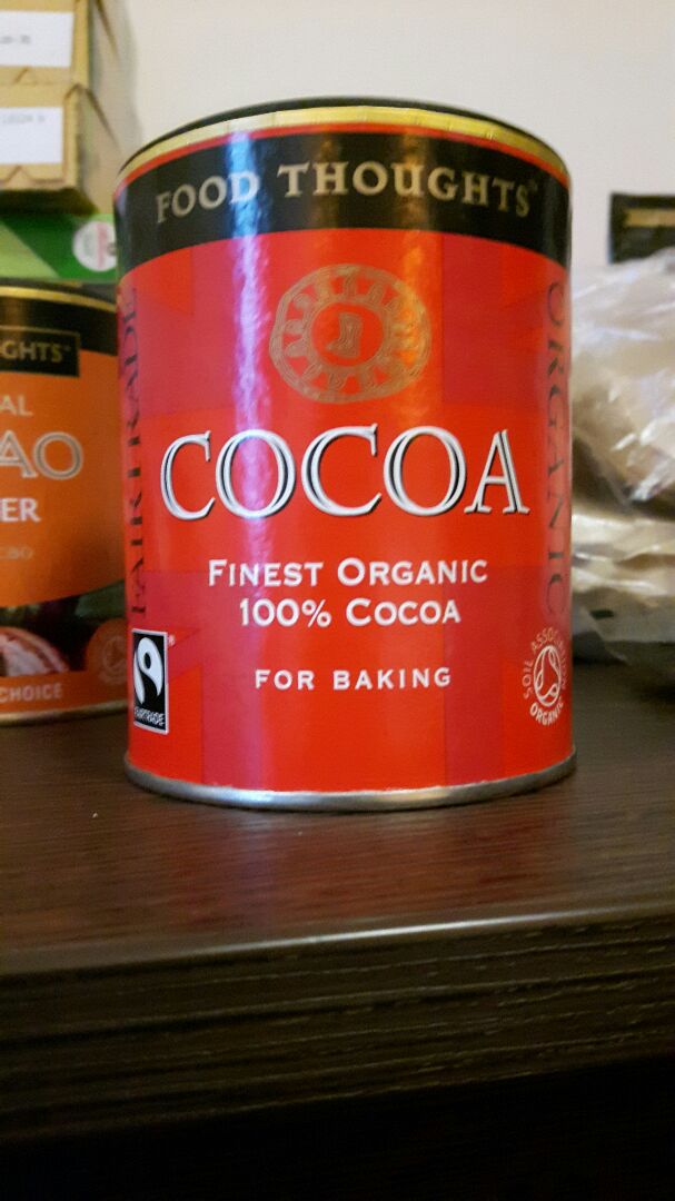 Food Thoughts Food Thoughts Organic Fairtrade 100% Cocoa Powder Review ...