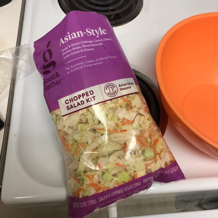 Good & Gather Asian Style chopped salad kit Review abillion