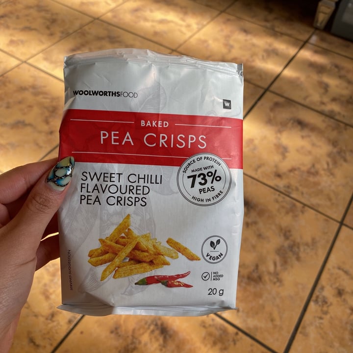 Woolworths Baked Pea Crisps Review | abillion