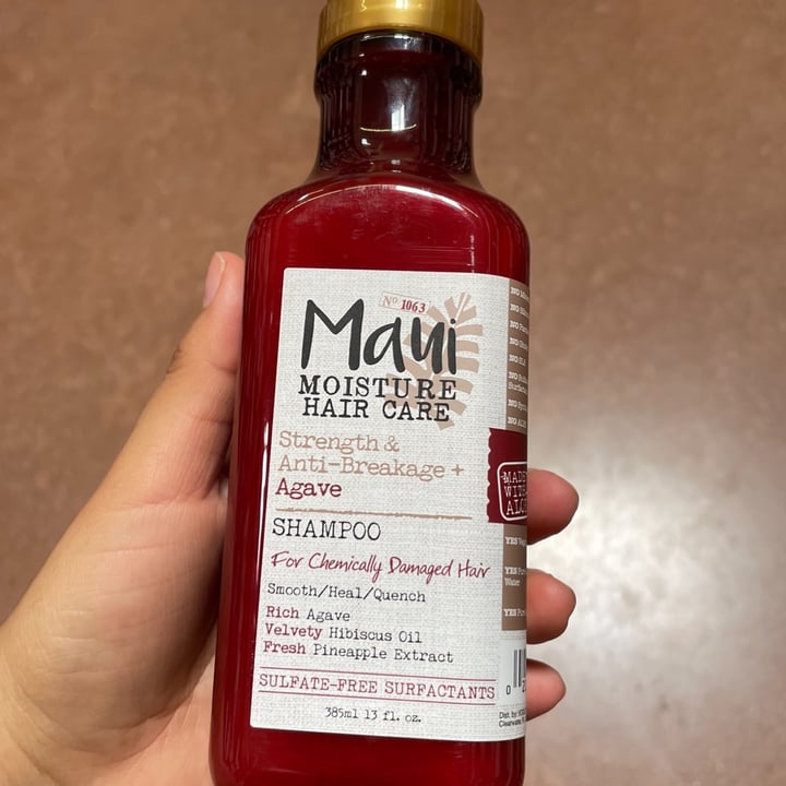 Maui Moisture Shampoo agave Review abillion