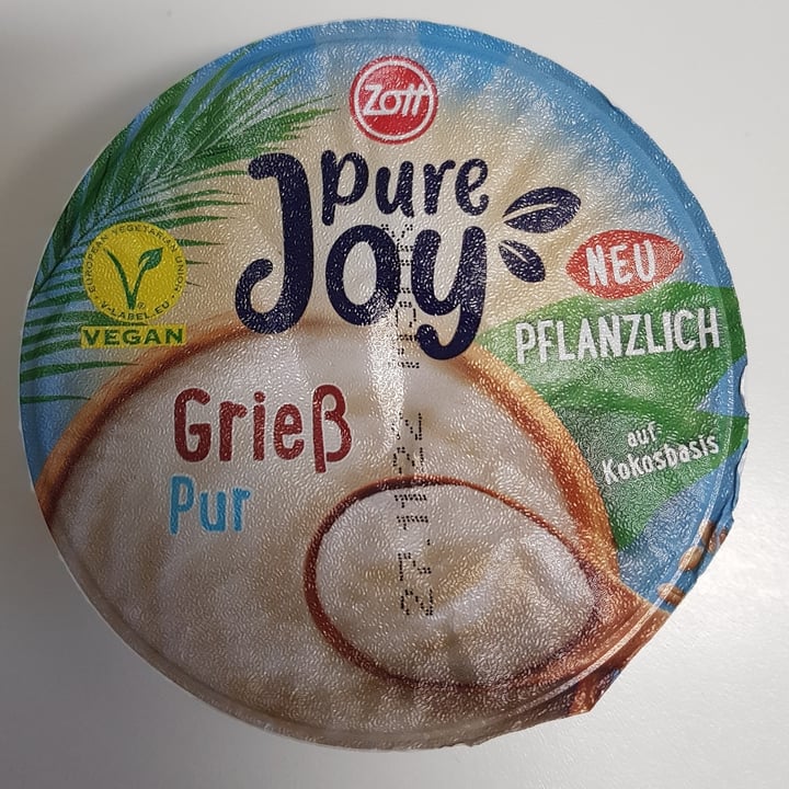 review photo of Zott Pure Joy Grieß pur shared by @vegalexandra on 25 Oct 2022 - review