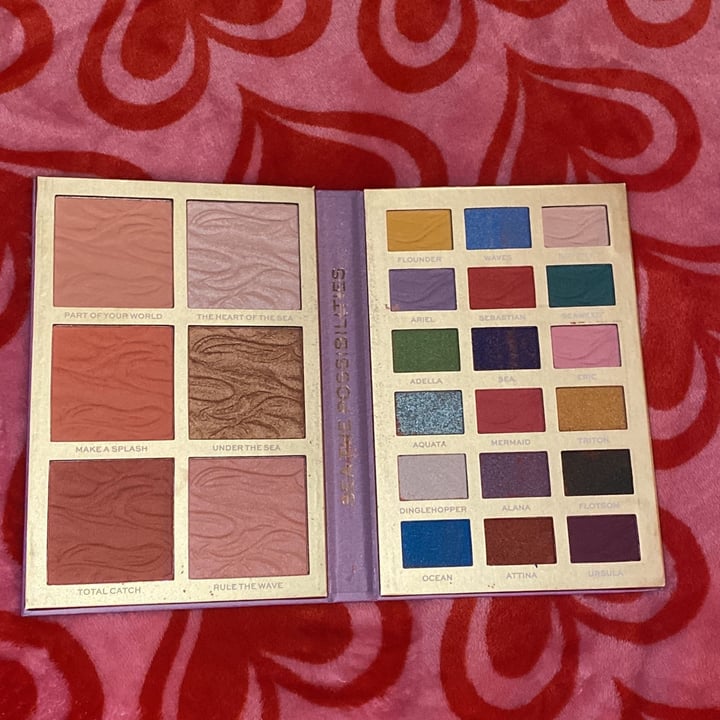 Revolution Beauty palette disney the little mermaid Reviews abillion