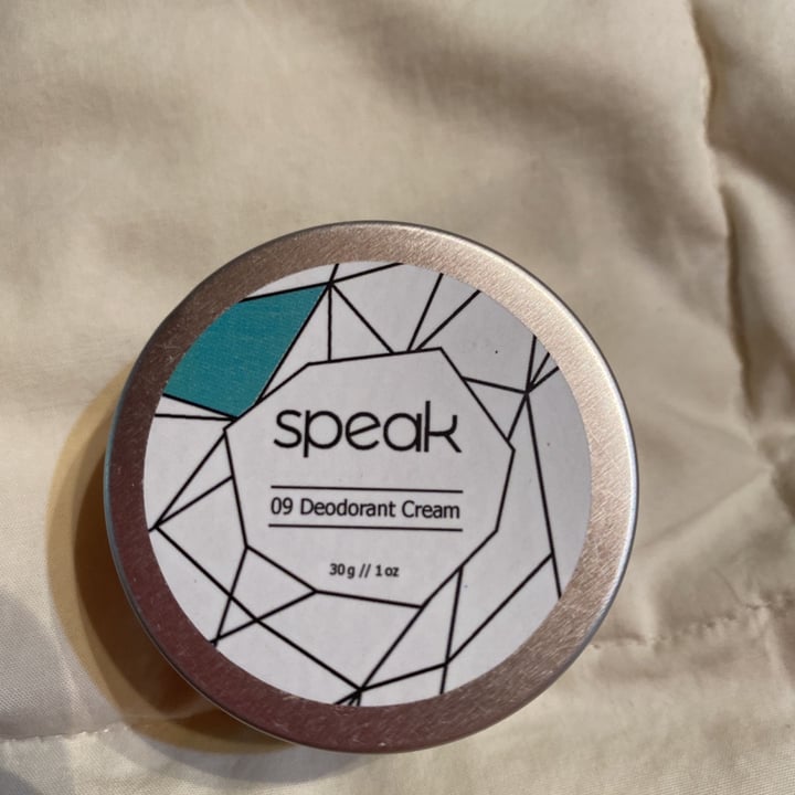 Speak Deodorant Cream Review abillion