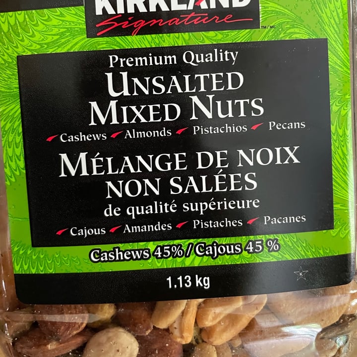 Kirkland Signature Unsalted mixed nuts Review abillion