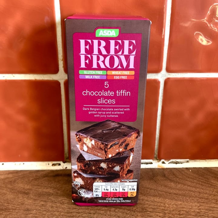 ASDA Dark chocolate, cranberry and orange tiffin Reviews abillion