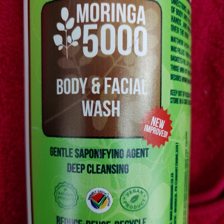 Moringa 5000 Body and facial wash Reviews abillion