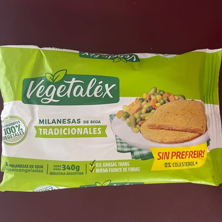 review photo of Vegetalex Milanesa de Soja Tradicional shared by @goveggy on 16 Dec 2022 - review