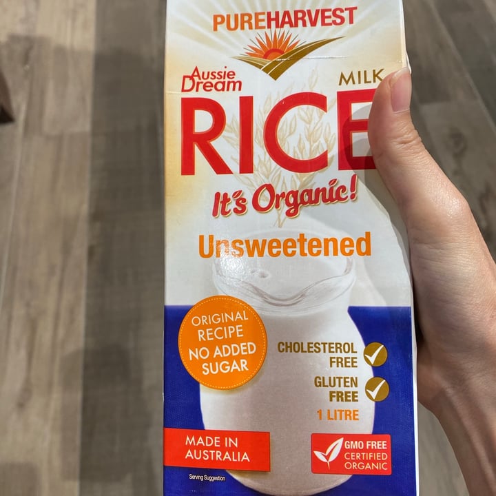 Pureharvest unsweetened rice milk Review abillion