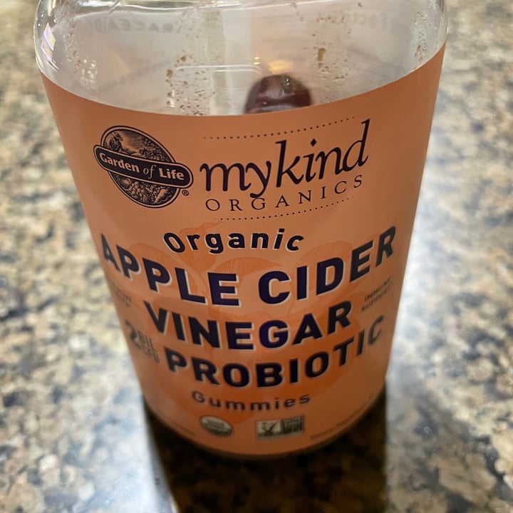 Mykind Organics Organic apple cider vinegar with probiotics gummies