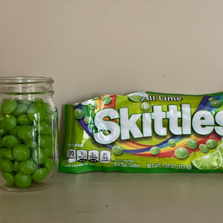 Skittles All Lime Skittles Review abillion