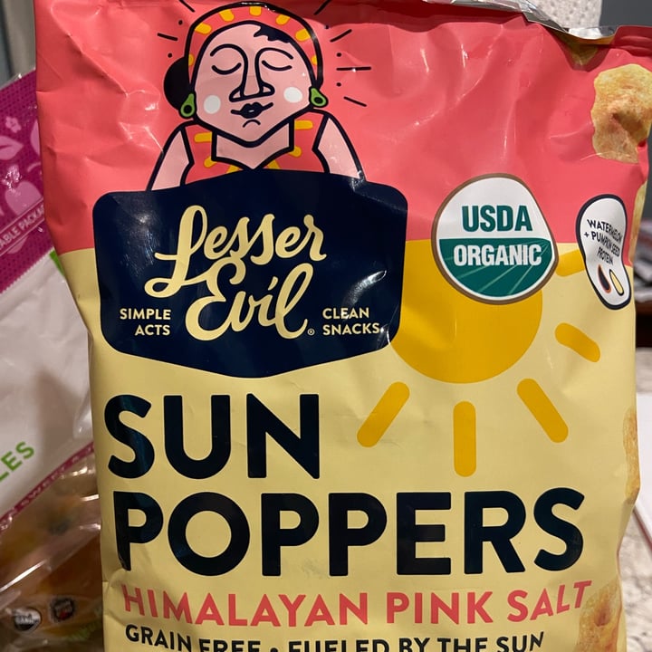 Lesser Evil Sun Poppers Himalayan Pink Salt Reviews abillion