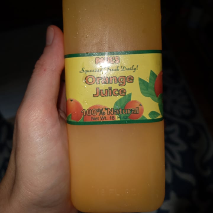 Paul's Fruit Market Orange Juice Review abillion