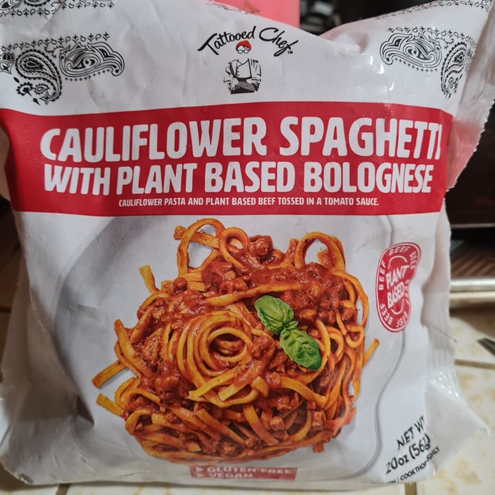 Tattooed Chef Cauliflower Spaghetti with Plant Based Bolognese Reviews