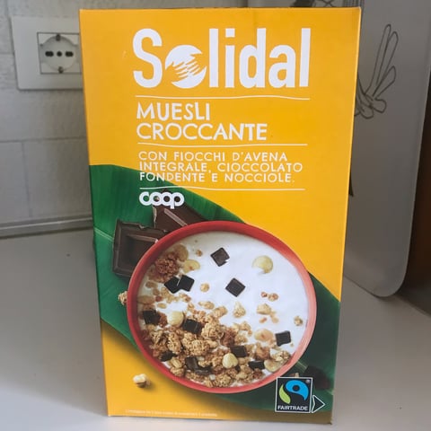 Solidal coop Muesli Croccante Fiocchi D'avena Cioccolato E Nocciole Reviews  | abillion