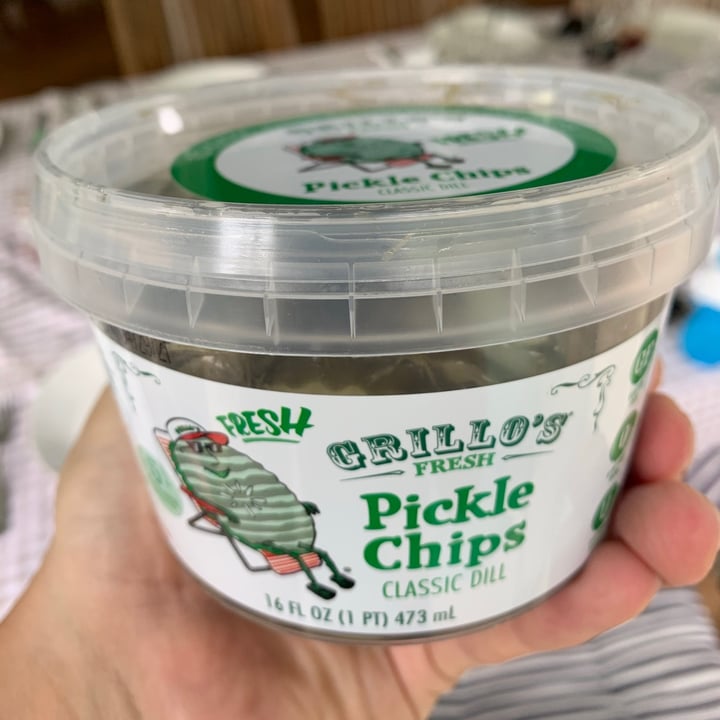 Grillo’s Pickles Pickle Chips Classic Dill Review abillion