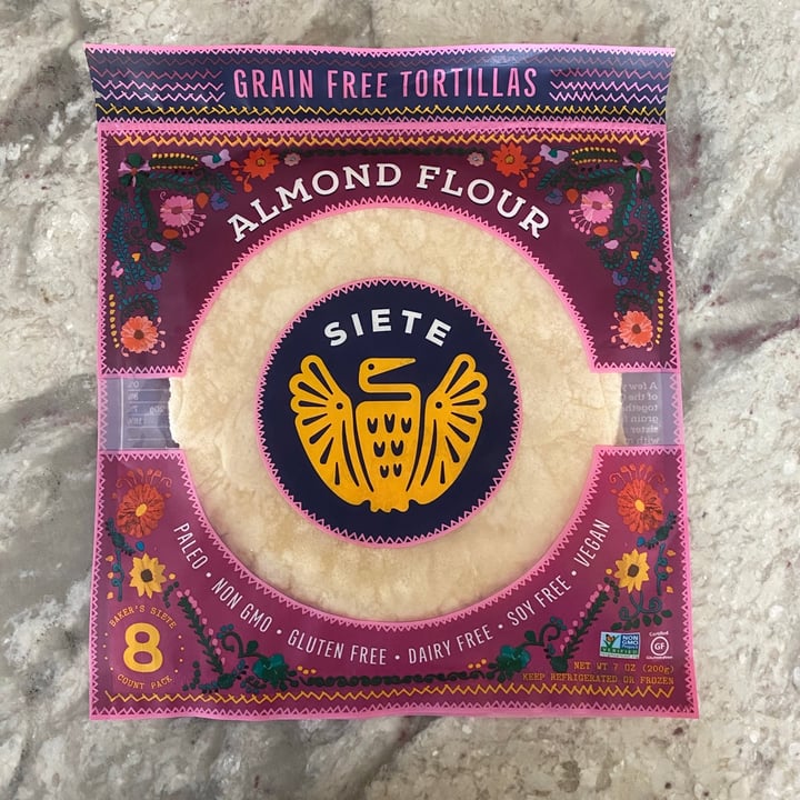 Siete Family Foods Almond Flour Tortillas Reviews abillion