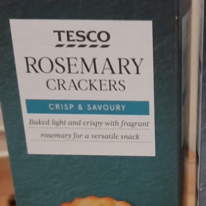 Tesco Rosemary Crackers Review abillion