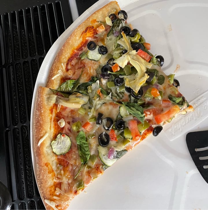 Papa Murphy's Take 'N' Bake Pizza Dairy free cheese garden veggie