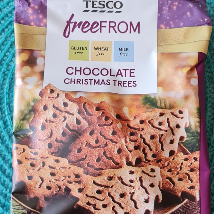 Tesco Free From Chocolate Christmas Trees Review abillion