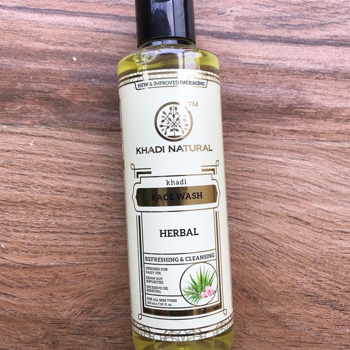 Khadi Natural Herbal Face Wash Review abillion