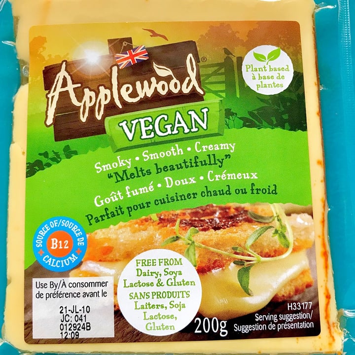 Applewood Applewood Vegan Smoky Cheese Alternative Review abillion
