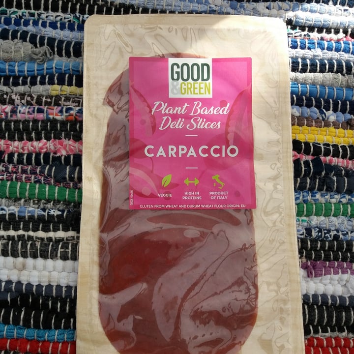 Good & Green Plant Based Deli Slices Carpaccio Review abillion