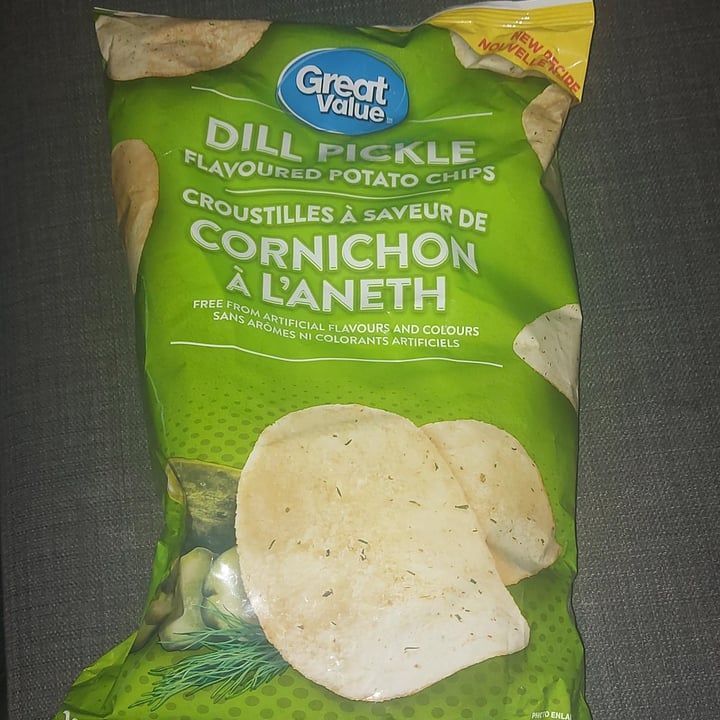 Great Value Dill pickle chips Review abillion