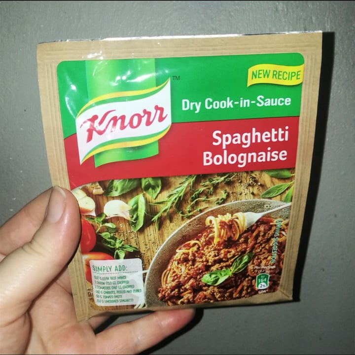 Knorr Spaghetti Bolognaise Dry Cookinsauce Review abillion
