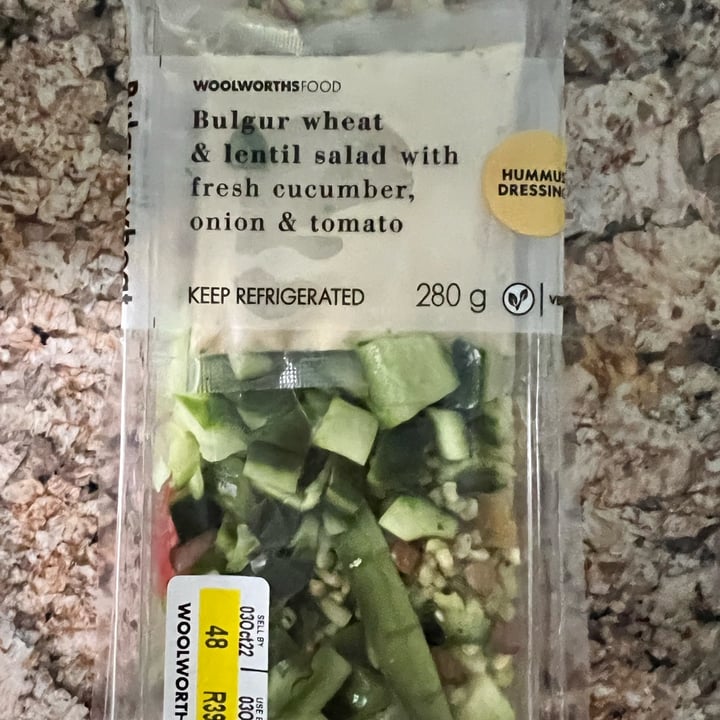 Woolworths Food bulgar wheat & Lentil Salad Review abillion