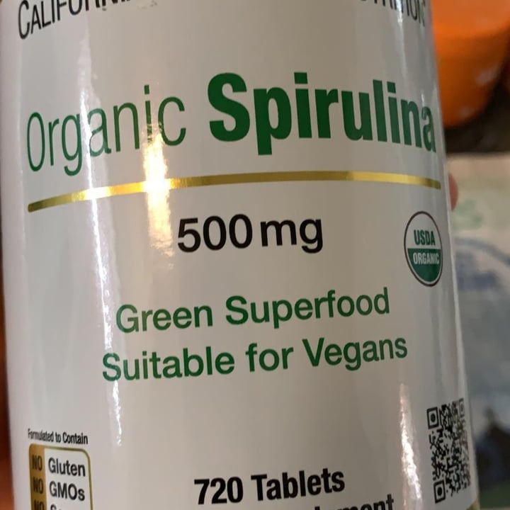 California Gold Nutrition Organic Spirulina Review abillion