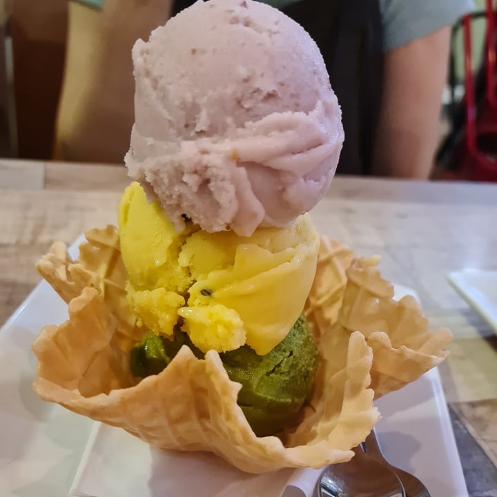 WellSmoocht Bishan, Singapore Traffic Light 3 Scoops Ice Cream In