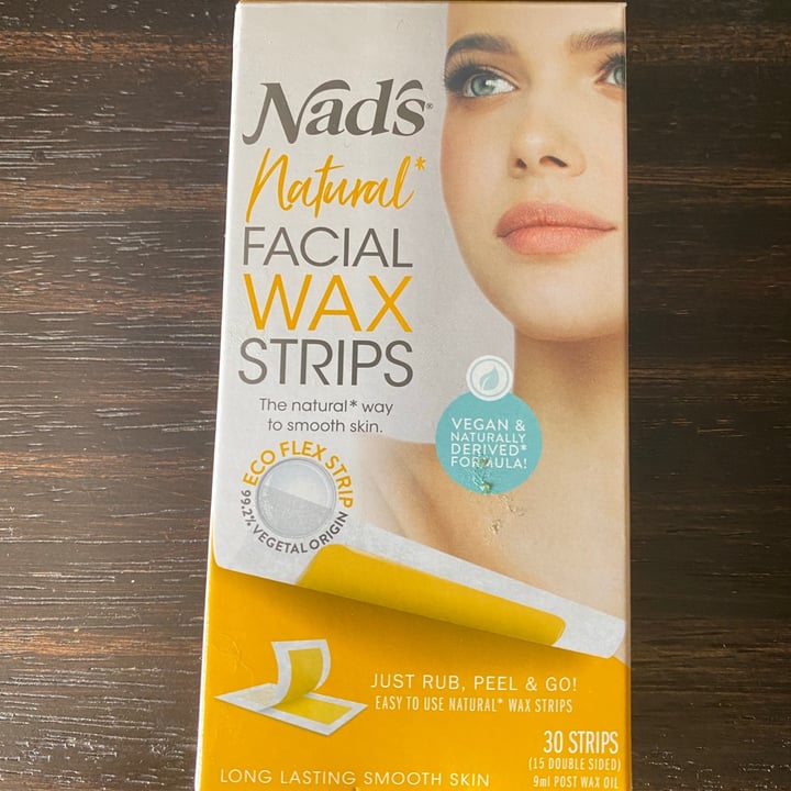 Nad’s Natural Facial Wax Strips Review abillion
