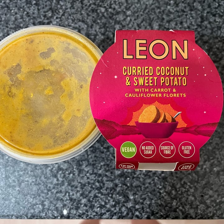 Leon Curried Coconut & Sweet Potato Soup Review abillion