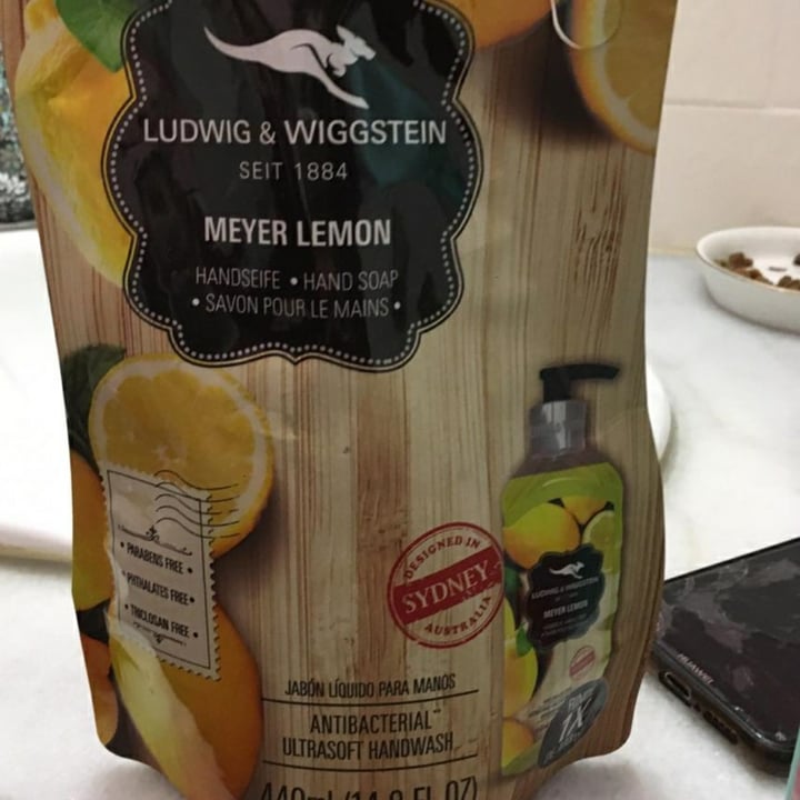 Ludwig & Wiggstein Jabón líquido para manos meyer lemon Review | abillion