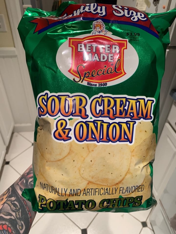 Better Made Sour Cream & Onion Potato Chips Reviews abillion