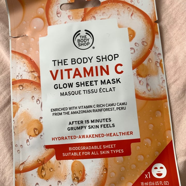 The Body Shop Vitamin C Glow Sheet Mask Reviews | abillion