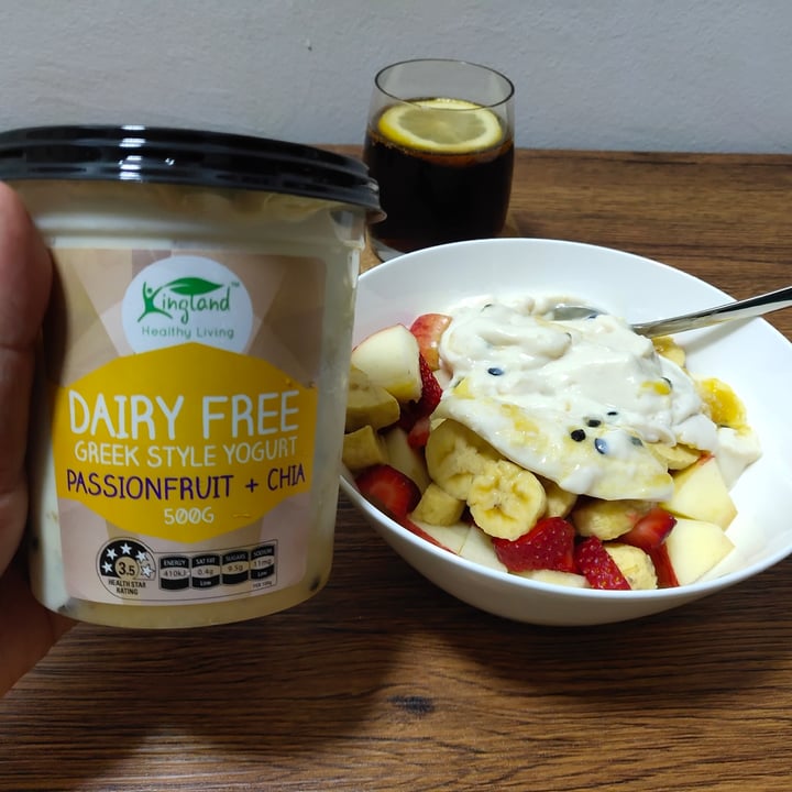 Kingland Dairy Free Greek Yoghurt Passionfruit + Chia Reviews abillion