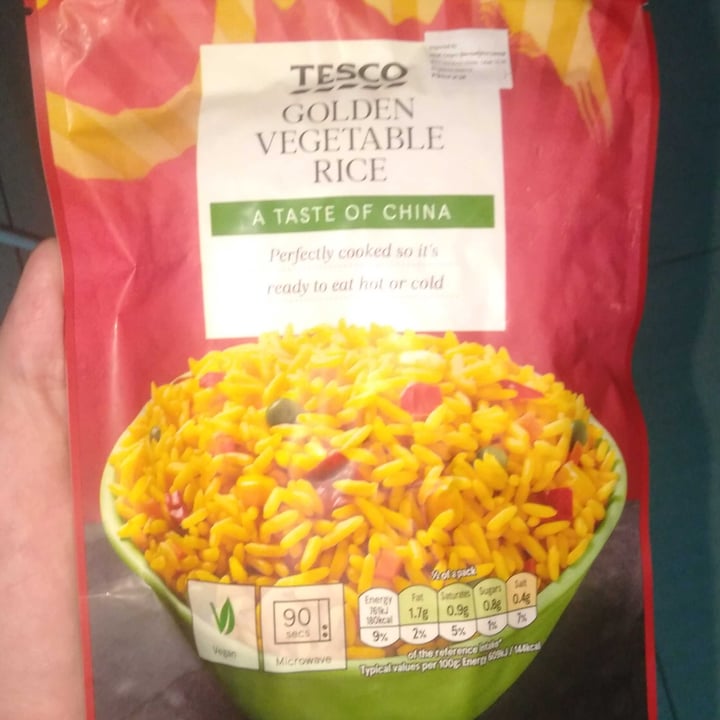 Tesco Golden Vegetable Rice Review abillion