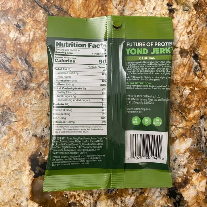 Beyond Meat Jerky Original Review abillion