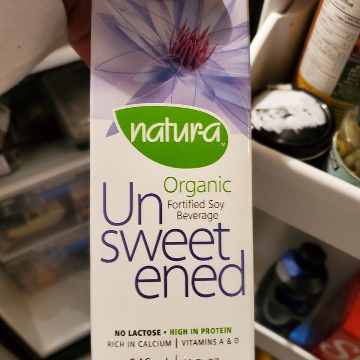 photo of Natura Fortified Organic Soy Beverage unsweetened shared by @marij on  26 Nov 2021 - review