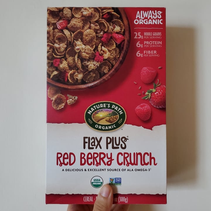 Nature's Path Foods Flax Plus Red Berry Crunch Review abillion