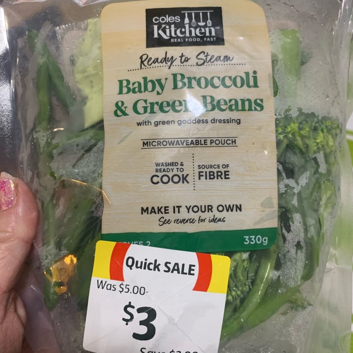 Coles Kitchen Coles Kitchen Baby broccilini & beans Reviews abillion