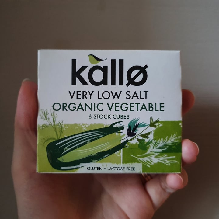 Kallo Very low salt organic vegetable stock cubes Review abillion