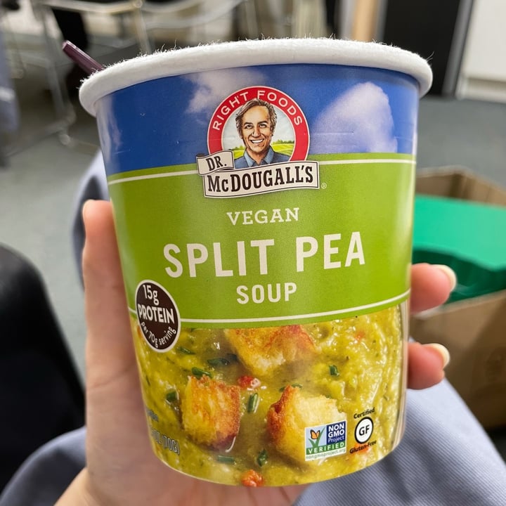 Dr McDougall's Right Foods Split Pea Soup Review abillion