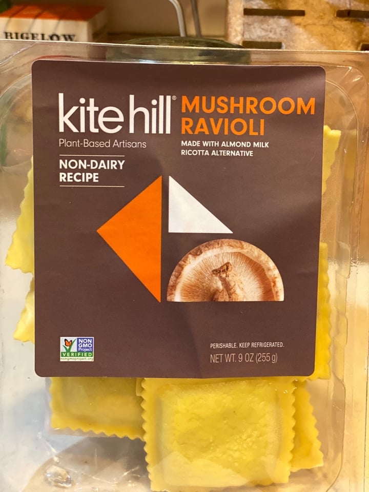 Kite Hill Mushroom Ravioli with Almond Milk Ricotta Alternative Review