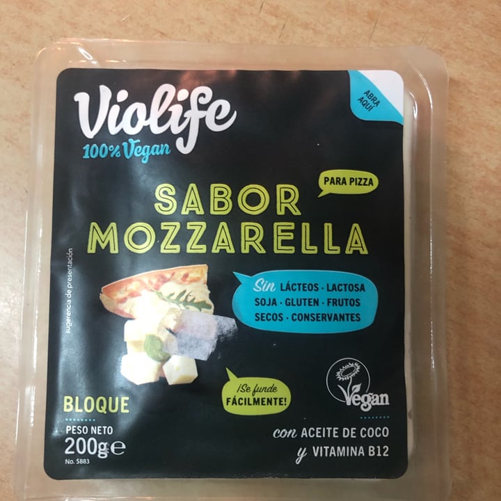 Violife Queijo, tipo bloco sabor mozzarella, marca Violife Reviews