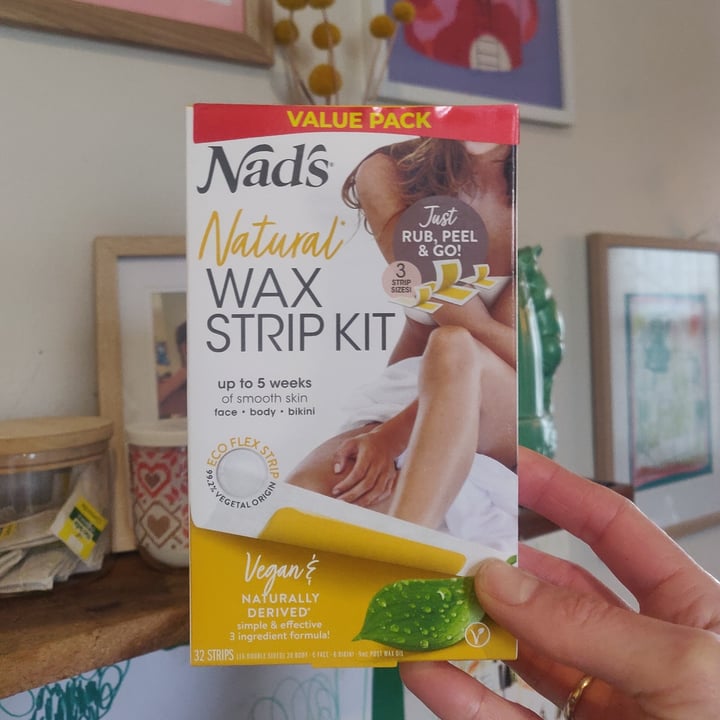 Nad’s Natural Wax Strip Kit Reviews abillion