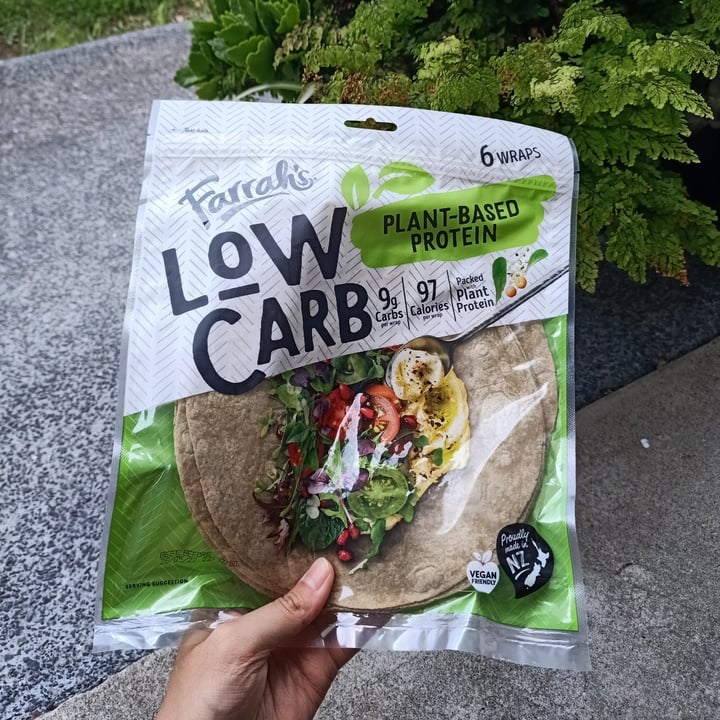 Farrah’s Low Carb PlantBased Protein 6 Wraps Review abillion